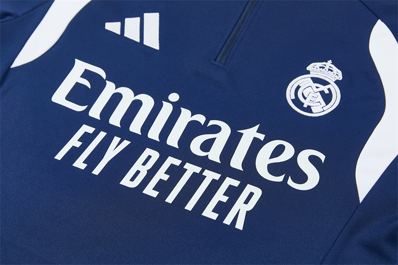26/27 Real Madrid Blue Tracksuits