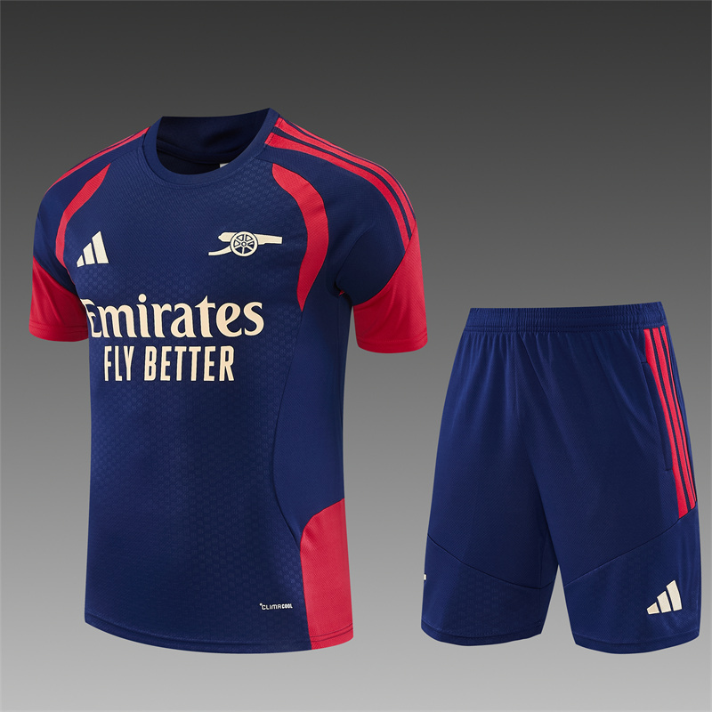 26/27 Arsenal Royal Blue Short Sleeve Tracksuits