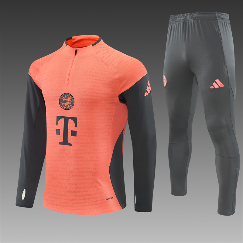 25/26 Bayern Munich Orange Tracksuits [Player Version]