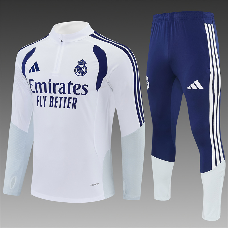 26/27 Real Madrid - White Tracksuits