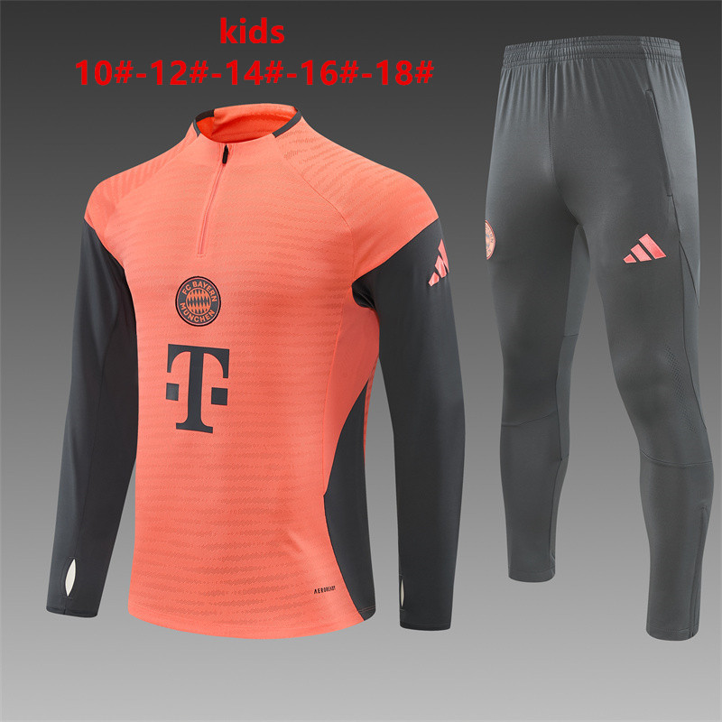25/26 Bayern Munich Orange Tracksuits [Player Version]