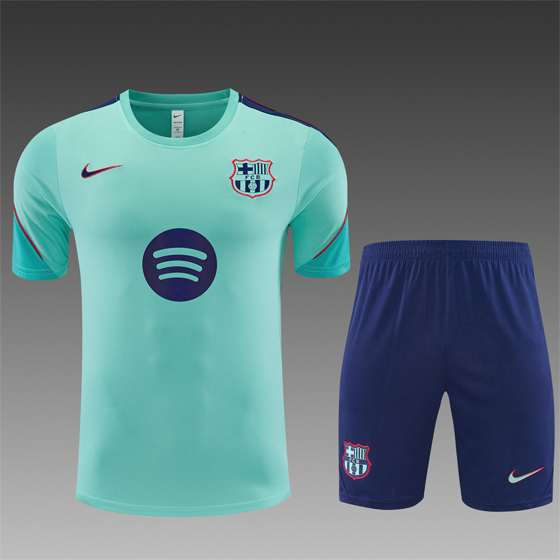 26/27 Barcelona light blue Short Sleeve Tracksuits