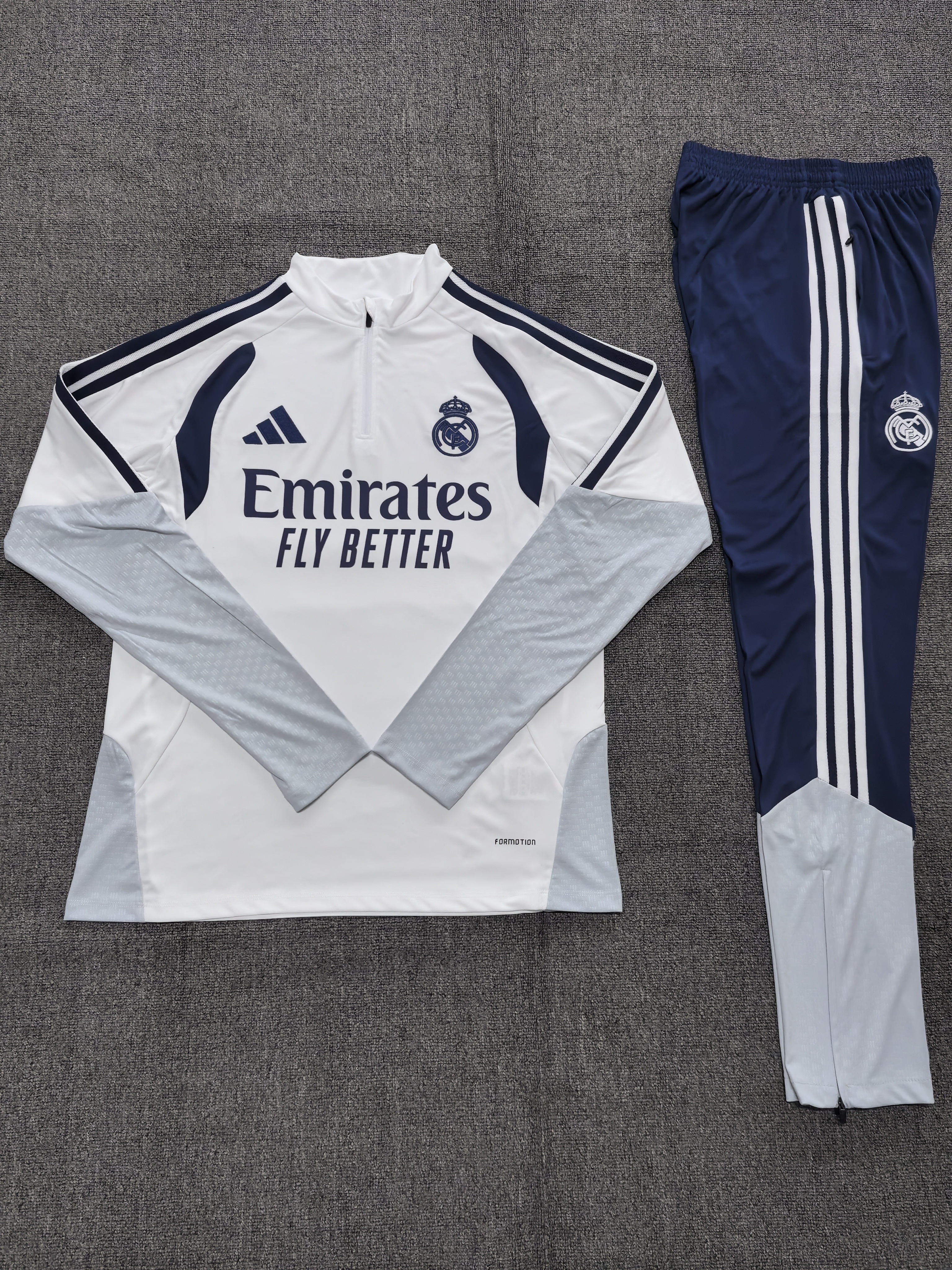 26/27 Real Madrid - White Tracksuits