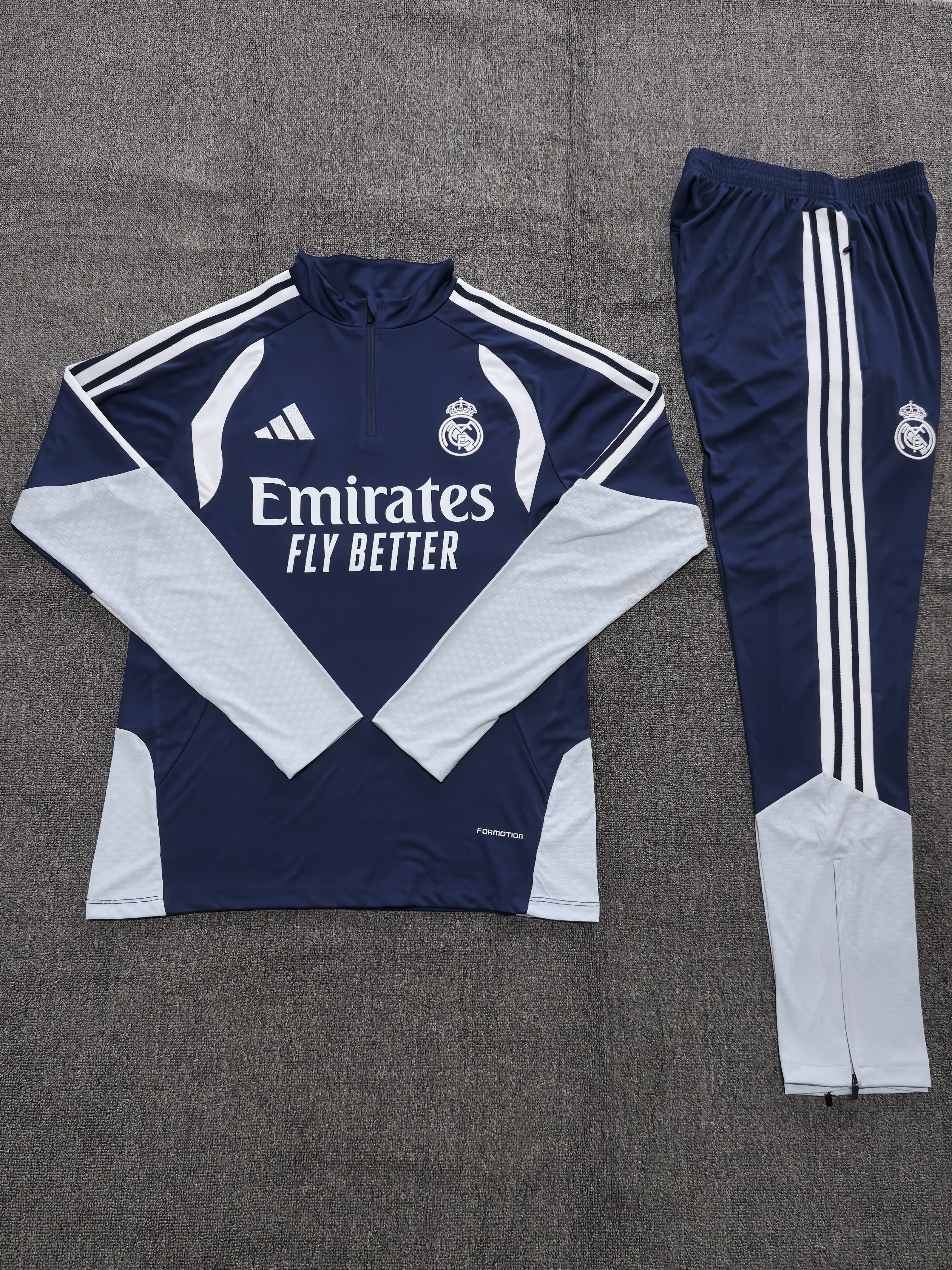 26/27 Real Madrid Blue Tracksuits