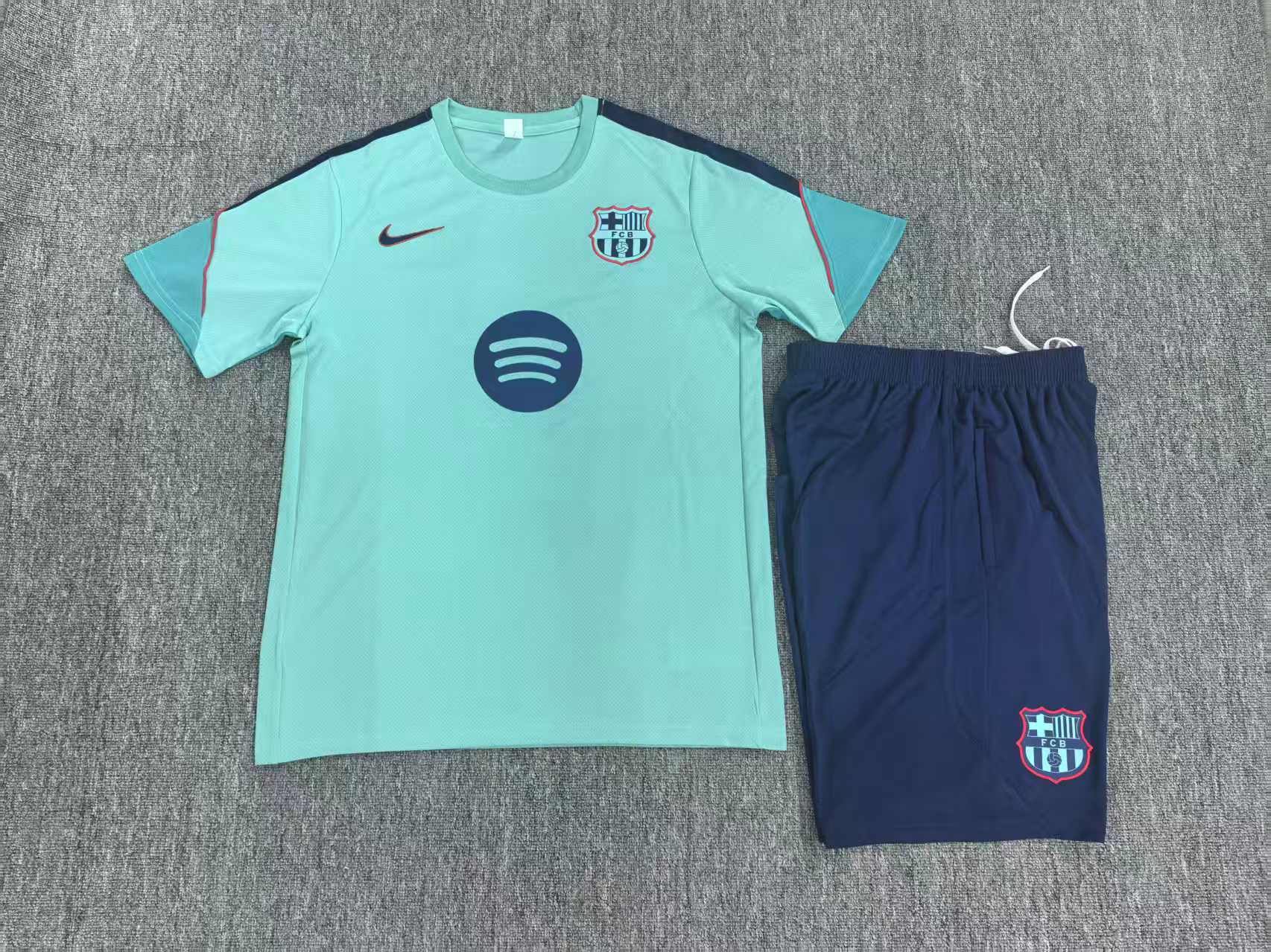 26/27 Barcelona light blue Short Sleeve Tracksuits