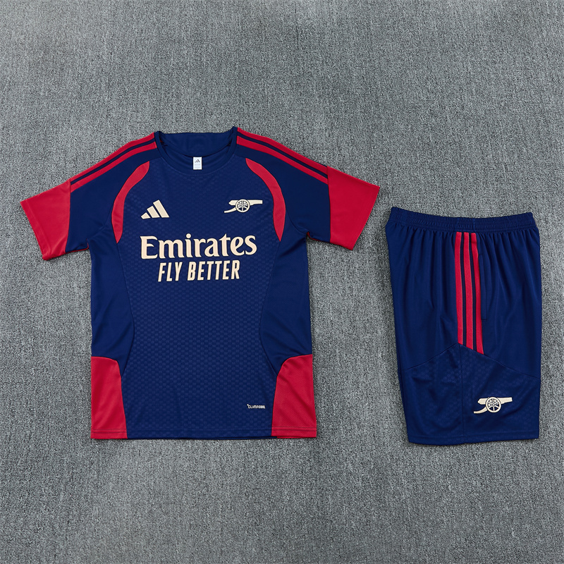26/27 Arsenal Royal Blue Short Sleeve Tracksuits