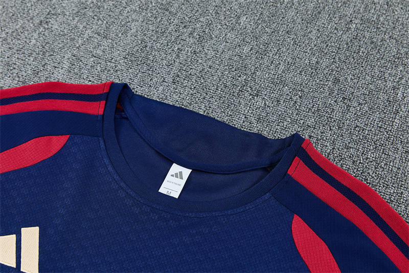 26/27 Arsenal Royal Blue Short Sleeve Tracksuits