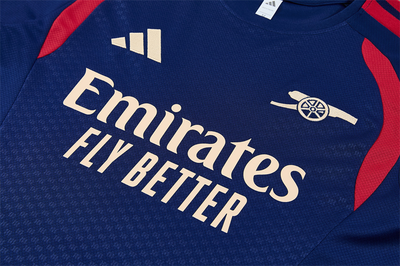 26/27 Arsenal Royal Blue Short Sleeve Tracksuits