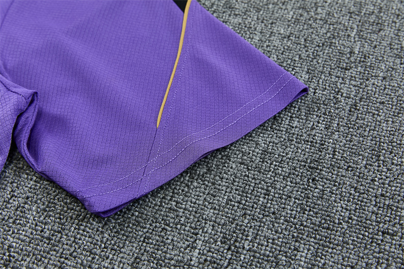 26/27 Barcelona Purple Short Sleeve Tracksuits