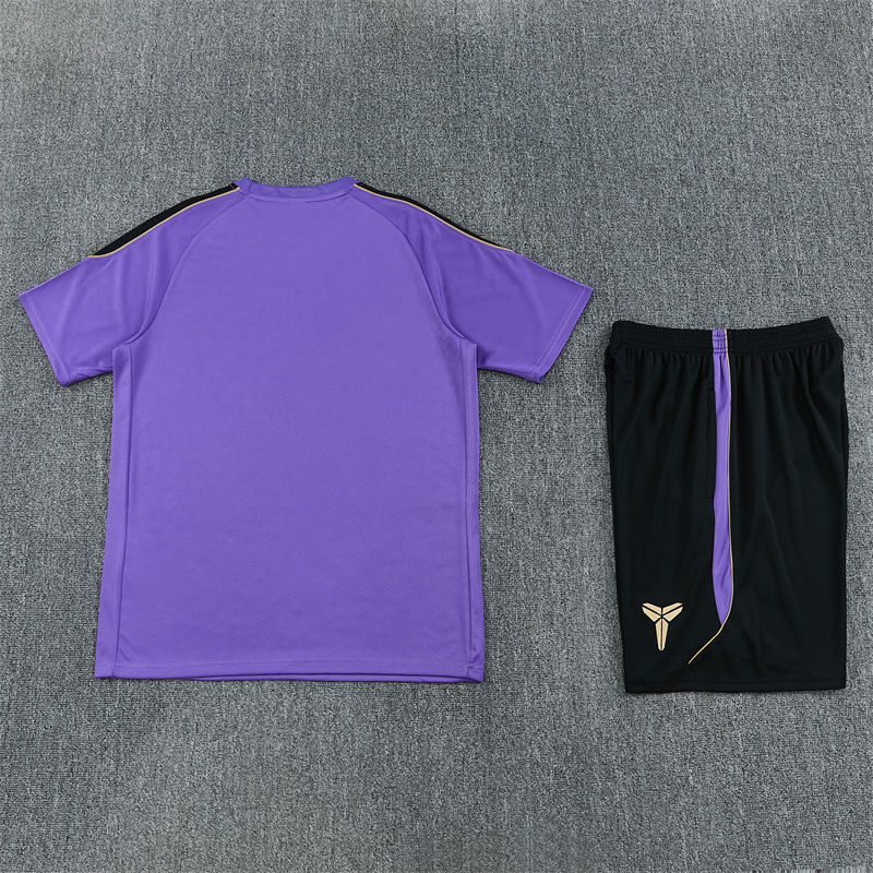 26/27 Barcelona Purple Short Sleeve Tracksuits