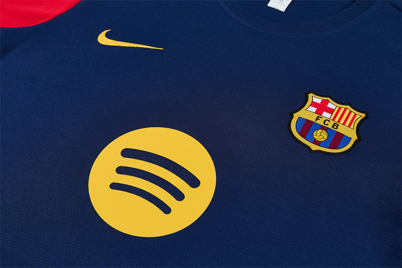 26/27 Barcelona Royal Blue Short Sleeve Tracksuits