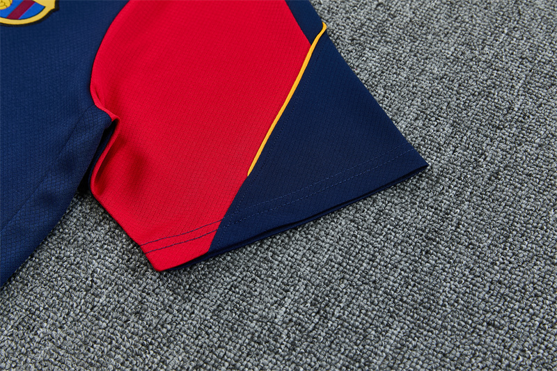 26/27 Barcelona Royal Blue Short Sleeve Tracksuits