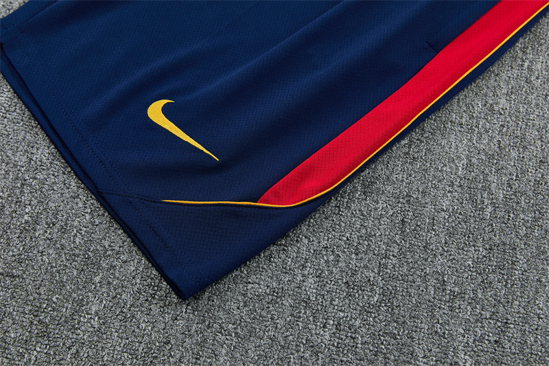26/27 Barcelona Royal Blue Short Sleeve Tracksuits