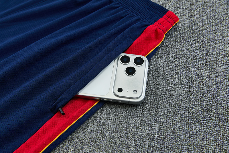 26/27 Barcelona Royal Blue Short Sleeve Tracksuits