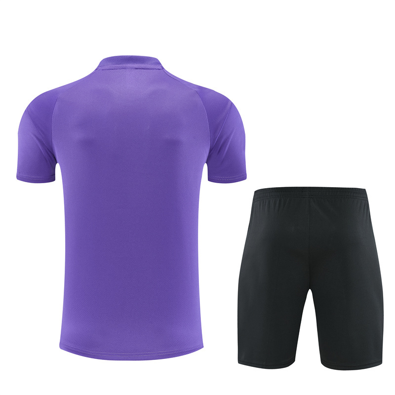 26/27 Barcelona Purple Short Sleeve Tracksuits