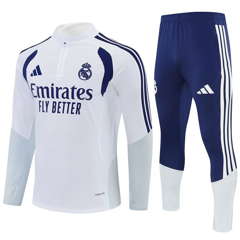26/27 Real Madrid - White Tracksuits