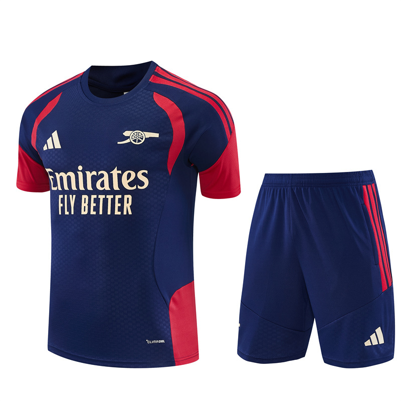 26/27 Arsenal Royal Blue Short Sleeve Tracksuits