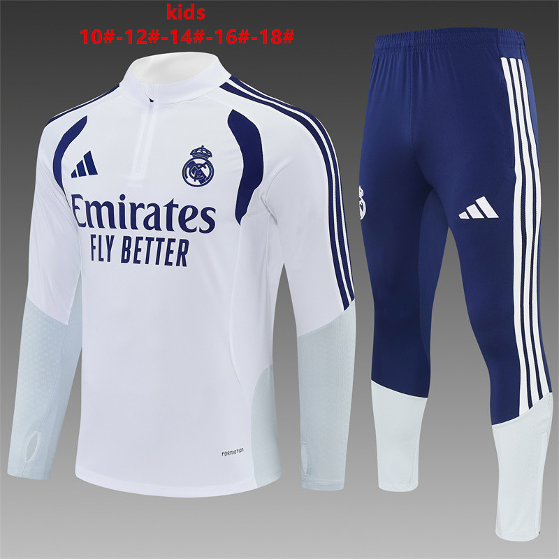 26/27 Real Madrid - White Tracksuits