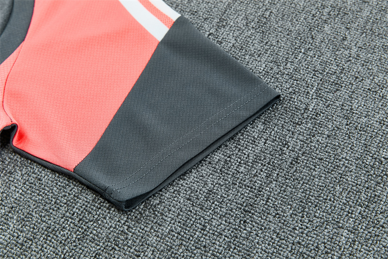 26/27 Real Madrid Dark Grey Short Sleeve Tracksuits