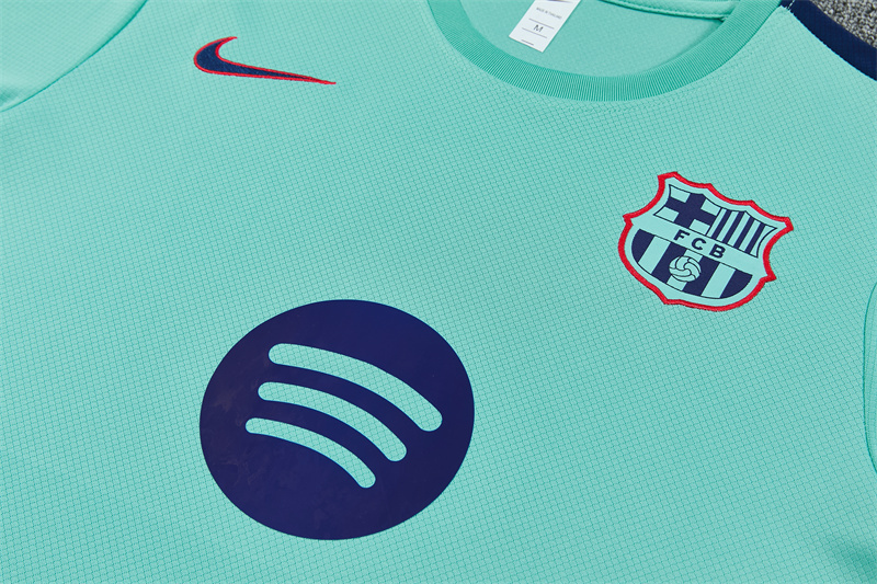 26/27 Barcelona light blue Short Sleeve Tracksuits
