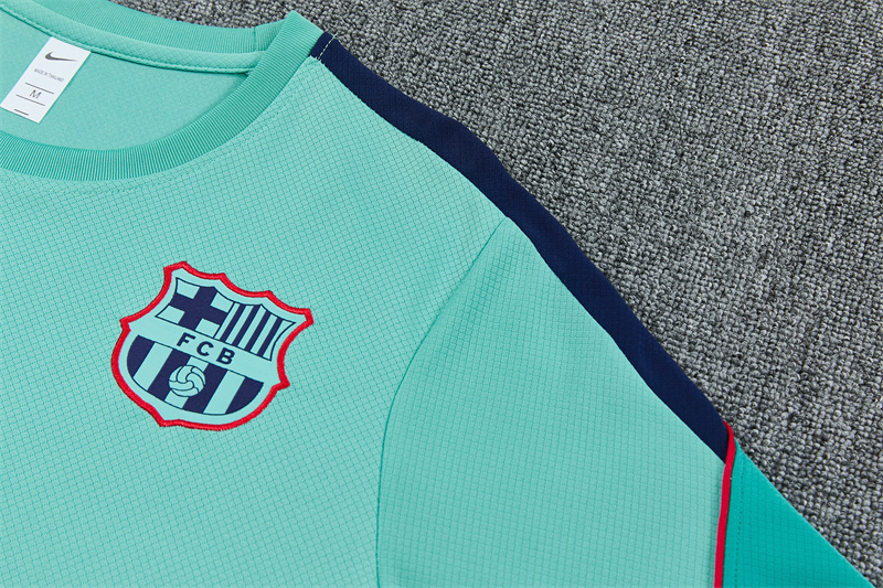26/27 Barcelona light blue Short Sleeve Tracksuits