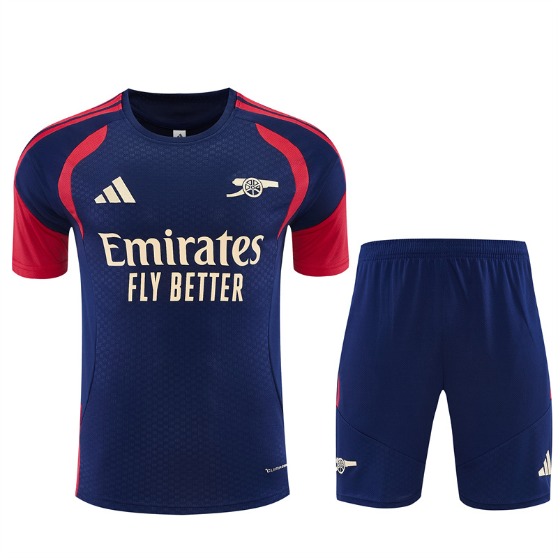 26/27 Arsenal Royal Blue Short Sleeve Tracksuits