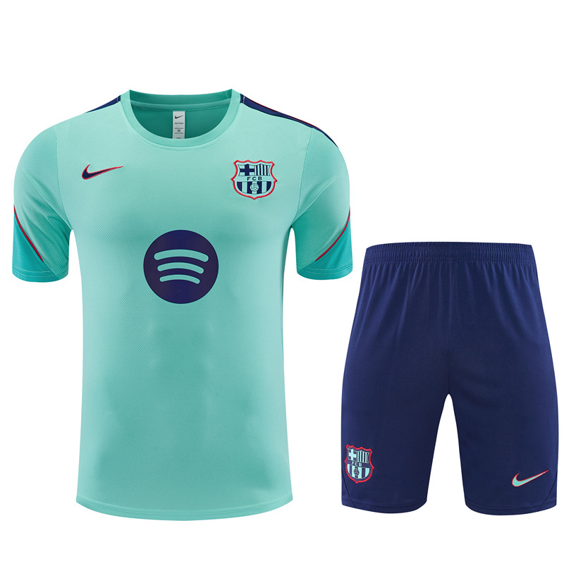 26/27 Barcelona light blue Short Sleeve Tracksuits