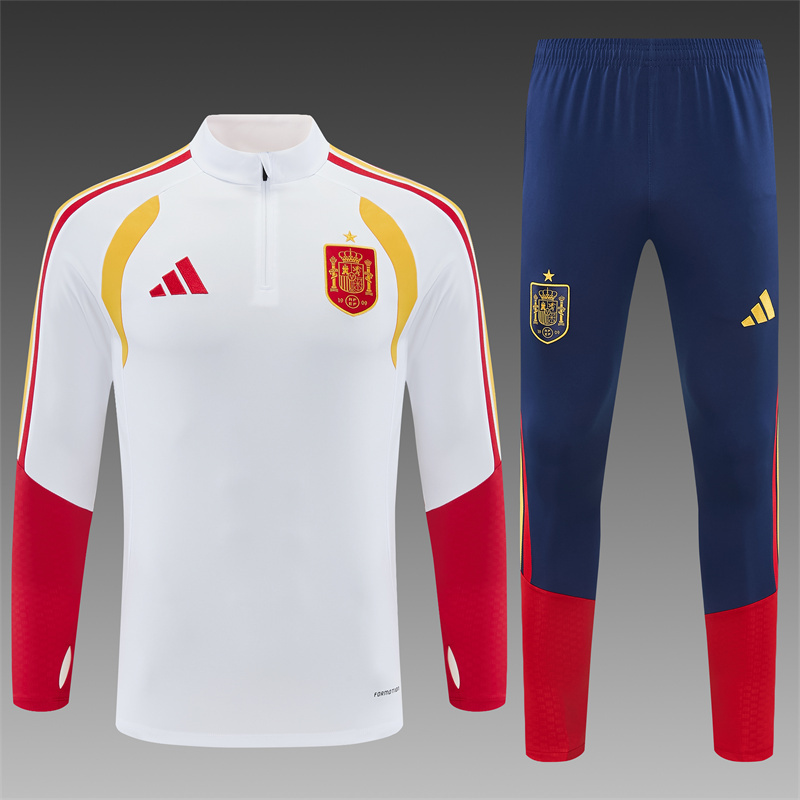 26/27 Spanish White Tracksuits