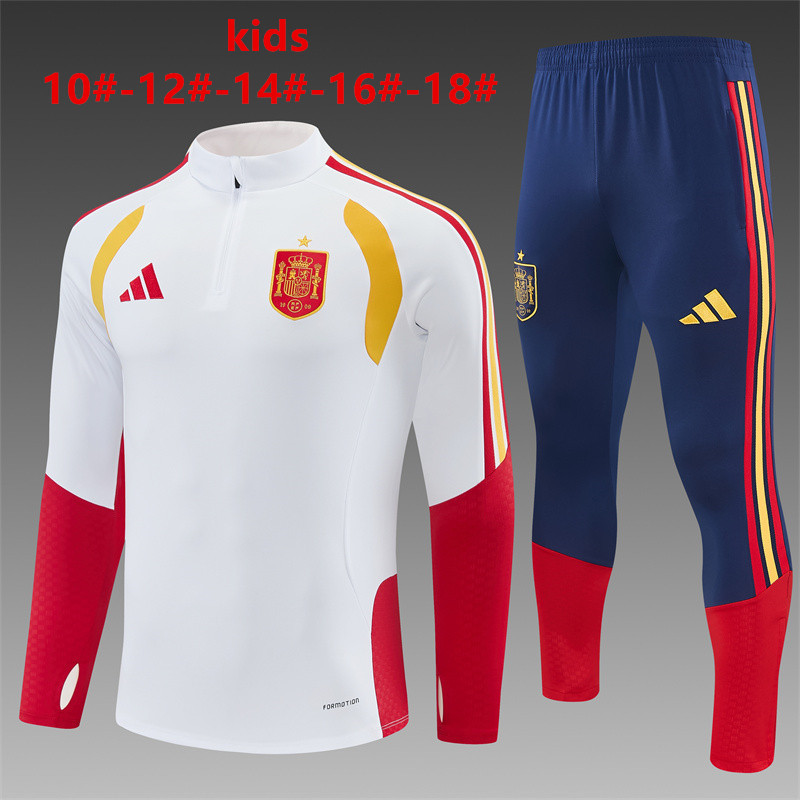 26/27 Spanish White Tracksuits