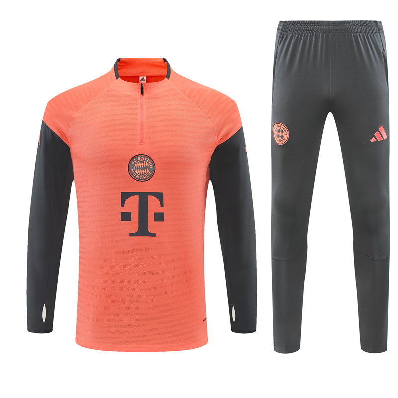 25/26 Bayern Munich Orange Tracksuits [Player Version]