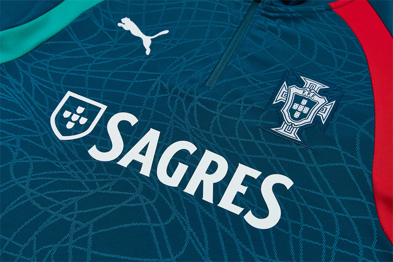 26/27 Portugal Dark Green Tracksuits