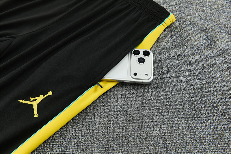 26/27 Jordan Brazil Black and Yellow Tracksuits
