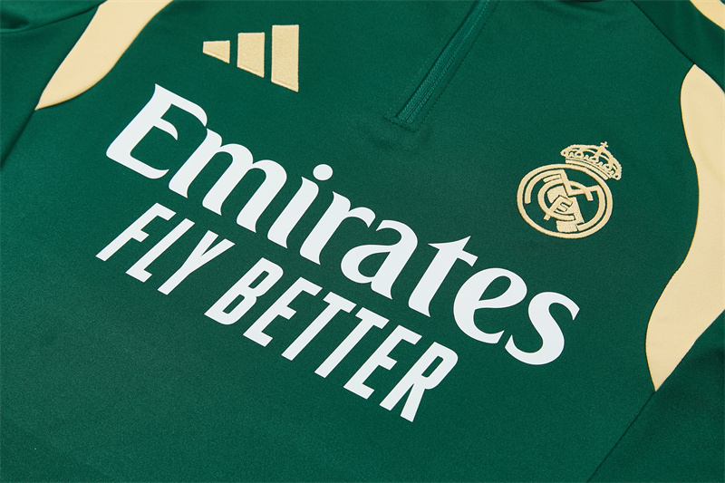 26/27 Real Madrid Green Tracksuits