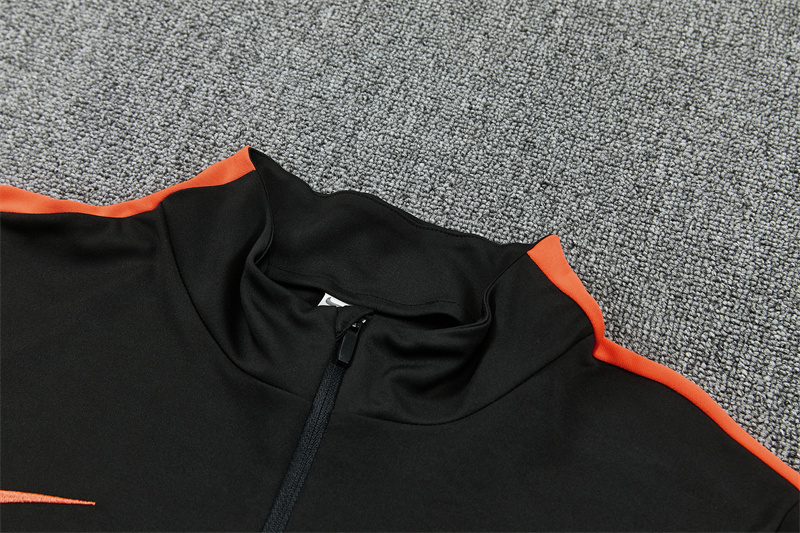 26/27 Netherlands Black Tracksuits