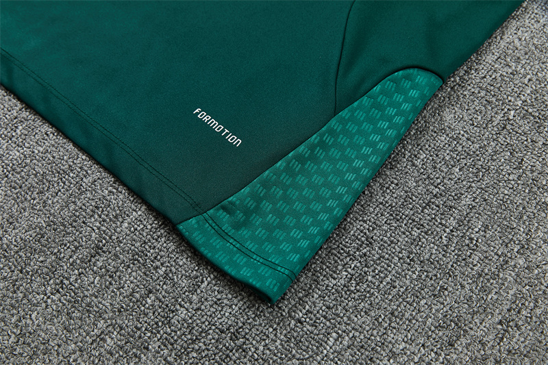 26/27 Real Madrid Dark Green with Fuchsia Tracksuits