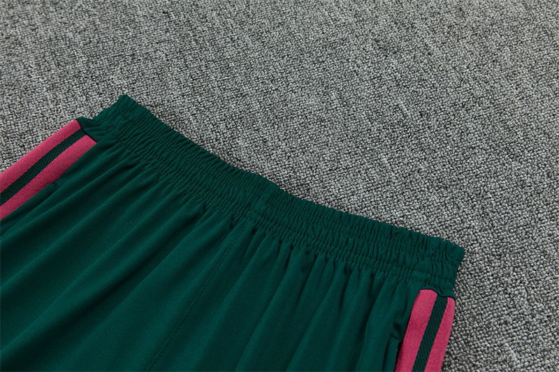26/27 Real Madrid Dark Green with Fuchsia Tracksuits