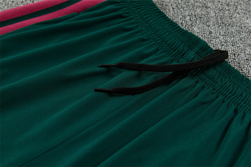 26/27 Real Madrid Dark Green with Fuchsia Tracksuits