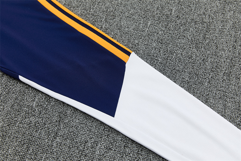 26/27 Real Madrid Royal Blue with Yellow Tracksuits