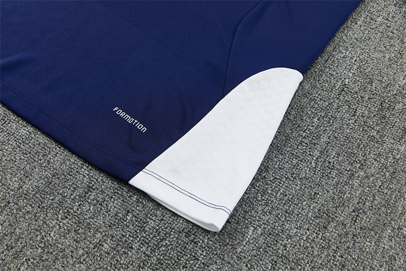 26/27 Real Madrid Royal Blue with Yellow Tracksuits