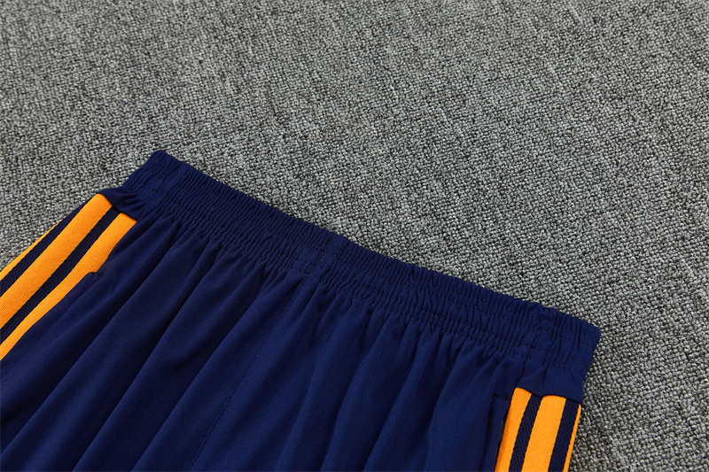 26/27 Real Madrid Royal Blue with Yellow Tracksuits