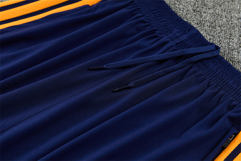 26/27 Real Madrid Royal Blue with Yellow Tracksuits