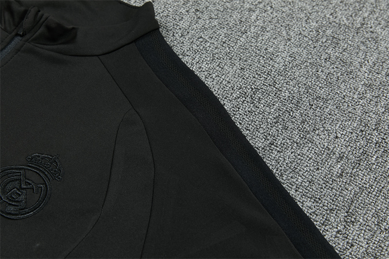 26/27 Real Madrid Black Tracksuits
