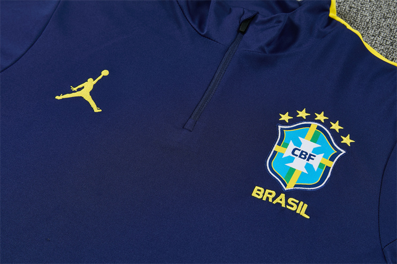 26/27 Jordan Brazil Royal Blue Tracksuits