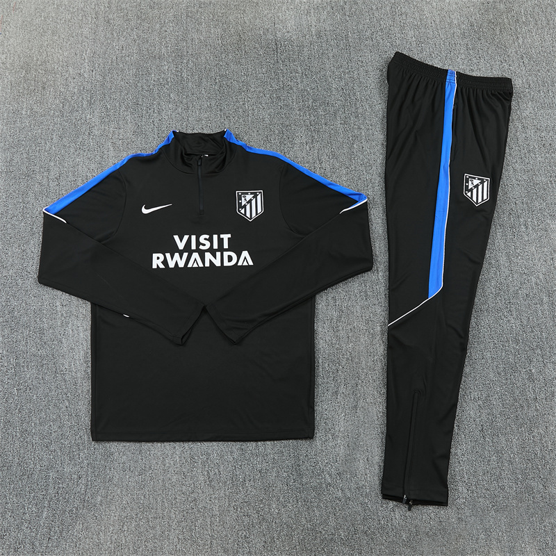 26/27 Atletico Madrid - Black Tracksuits