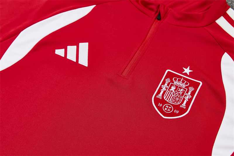 26/27 Spain Red and White Tracksuits