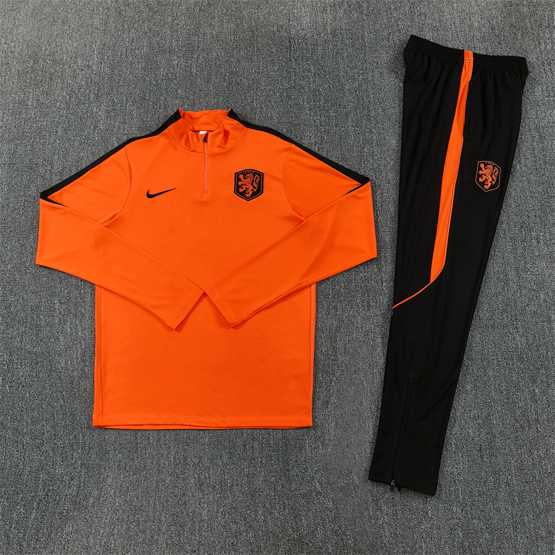 26/27 Netherlands Orange Tracksuits