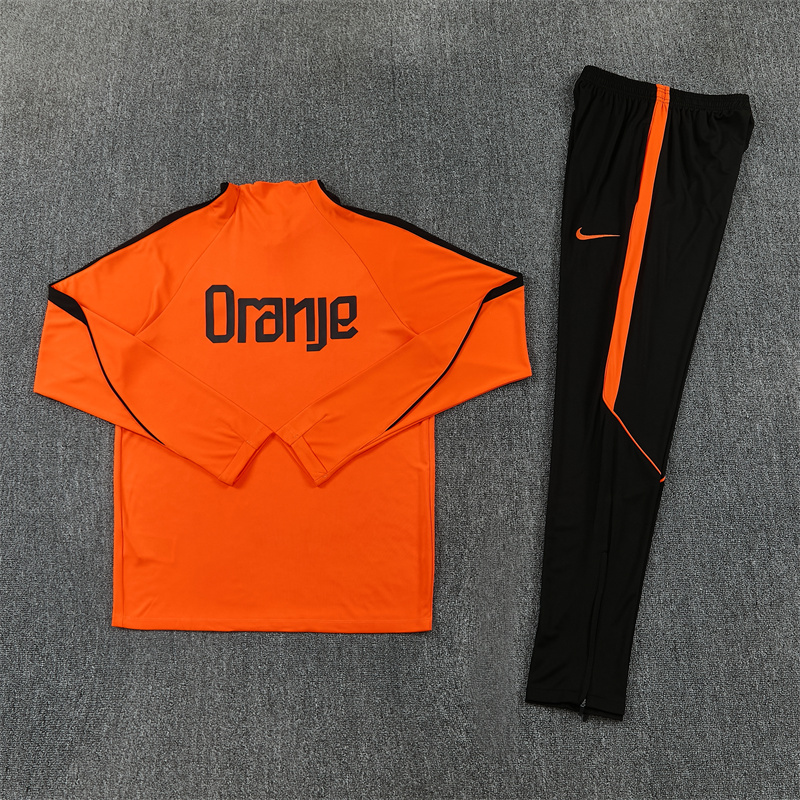 26/27 Netherlands Orange Tracksuits