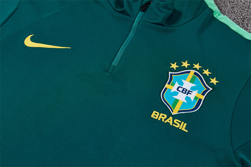 26/27 Brazil Dark Green Tracksuits