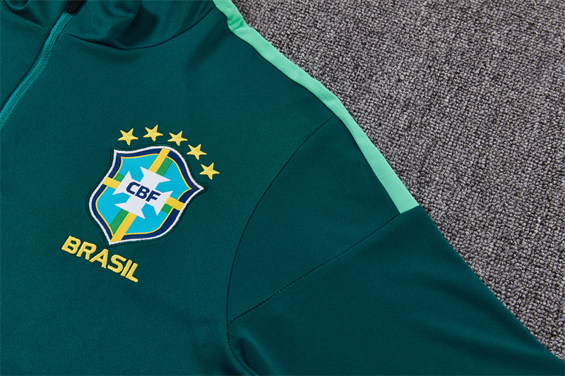 26/27 Brazil Dark Green Tracksuits