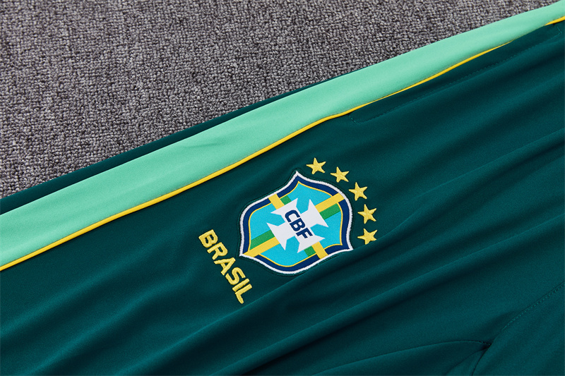 26/27 Brazil Dark Green Tracksuits